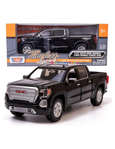Camioneta de Juguete Metal Fundido Motor Max GMC Sierra 1/27