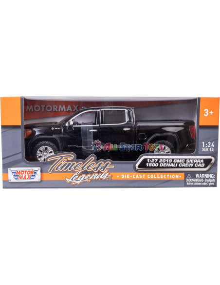 Camioneta de Juguete Metal Fundido Motor Max GMC Sierra 1/27