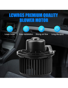Motor de Soplador HVAC LCWRGS 700191 para Chevy Silverado 2003-2006 2