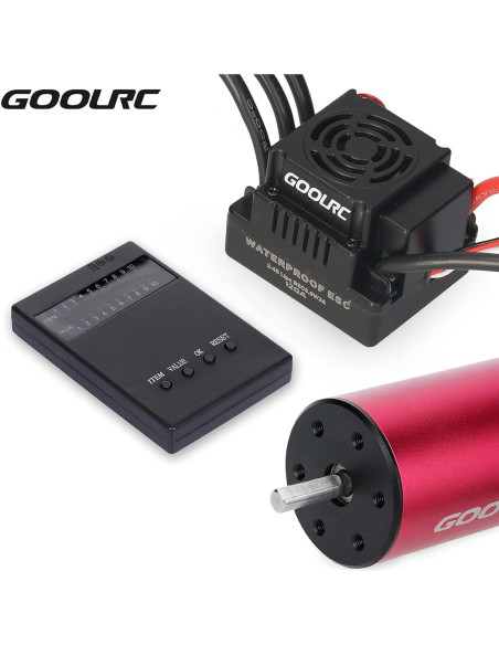 Combo Motor Brushless GoolRC S3670 2850KV y ESC 120A