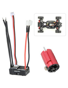 Motor sin escobillas VGEBY 3500KV para coches RC 1/24 1/28 1/32