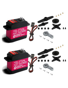 2Pack Servo Digital HOOYIJ 30KG 270 a Prueba de Agua