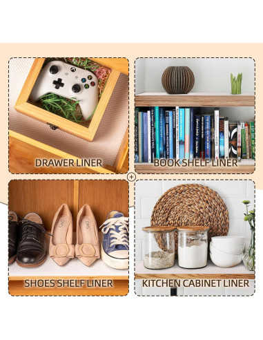 Forro de Estante Blanco I@U 30.48x304.8 cm Antideslizante