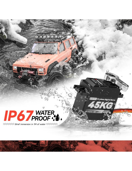 Servo Digital Smraza 45KG 180 a Prueba de Agua para RC