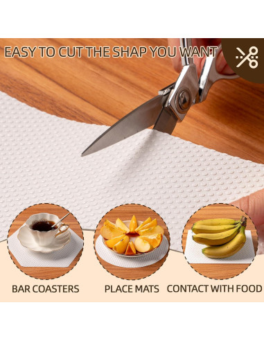 Forro de Estante Blanco I@U 30.48x304.8 cm Antideslizante