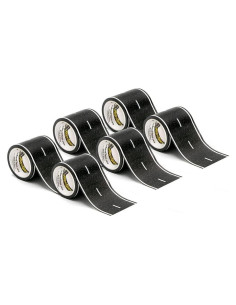 Cinta de carretera PlayTape - Paquete de 6 de 30 ft x 5 cm