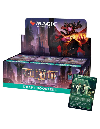 Magic: The Gathering Refuerzos Draft New Capenna 36 Paquetes