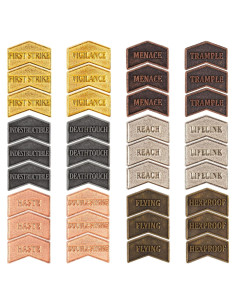 36 Fichas de Metal LAMJAM para Magic The Gathering 20mm