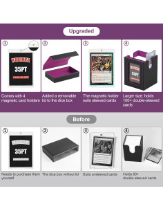 Caja de Barajas Kabinka 5 en 1 para TCG y Dados 2