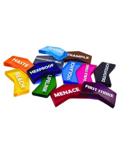 Contadores Futhark MTG - 60 Fichas de Palabras Clave