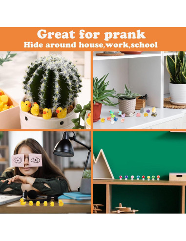 Barydat 400 Figuras Miniatura de Animales de Resina para Jardín