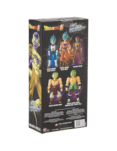 Figura de Acción Bandai Dragon Ball Super Golden Frieza 30.48 cm