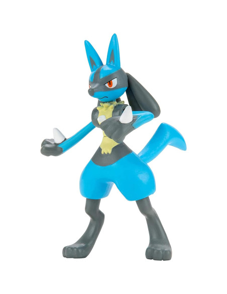 Conjunto Figuras Batalla Pokémon - Pikachu, Zorua y Lucario
