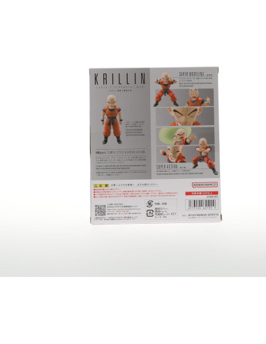 Figura de acción Krillin S.H.Figuarts Bandai 12.95 cm