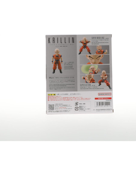 Figura de acción Krillin S.H.Figuarts Bandai 12.95 cm
