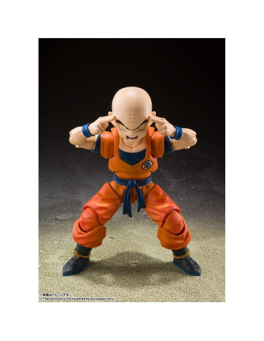 Figura de acción Krillin S.H.Figuarts Bandai 12.95 cm