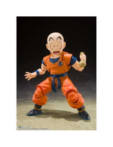 Figura de acción Krillin S.H.Figuarts Bandai 12.95 cm