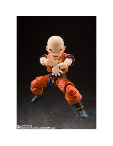 Figura de acción Krillin S.H.Figuarts Bandai 12.95 cm