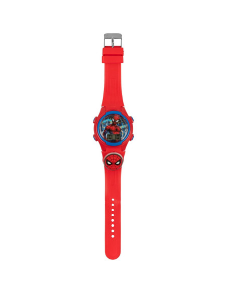 Reloj Digital Spider-Man Accutime para Niños - Rojo
