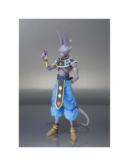 Figura de acción Beerus S.H.Figuarts Bandai 15 cm Dragon Ball Super