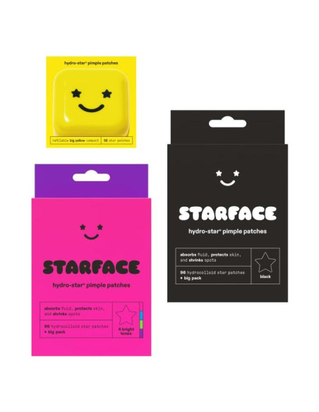 Starface Parches Hidrocoloides para Espinillas 32 ct + 96 ct