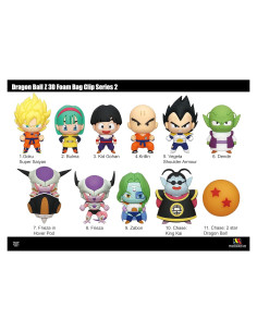 Clip de Bolsa 3D Dragon Ball Z - Toei Animation - Serie 2