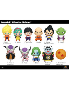 Clip de Bolsa 3D Dragon Ball Z - Toei Animation - Serie 2 2