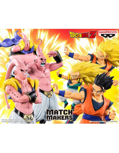Figura Match Makers Gotenks Super Saiyan 3 10.9 cm Bandai