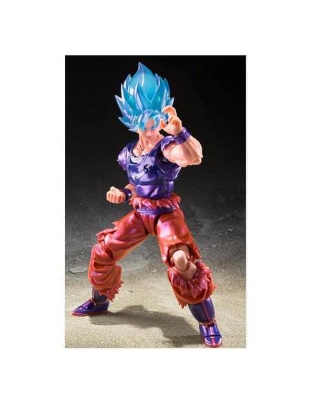 Figura S.H.Figuarts Goku Super Saiyan God Kaioken 30th Aniversario