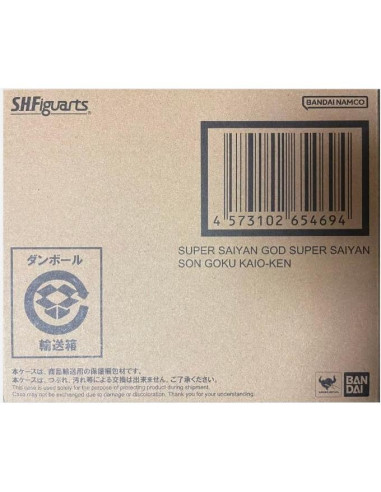 Figura S.H.Figuarts Goku Super Saiyan God Kaioken 30th Aniversario