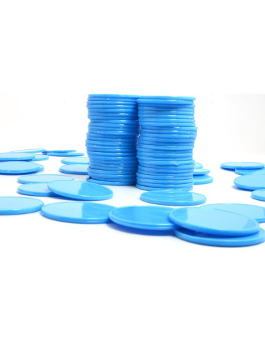 Contadores de Plástico Smartdealspro 100pcs 32mm con Caja