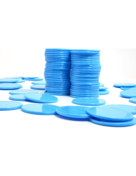 Contadores de Plástico Smartdealspro 100pcs 32mm con Caja