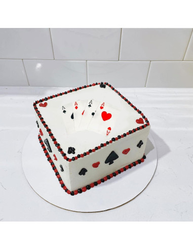 Molde de Silicona para Fondant de Póker YANQINMS 9.4 cm