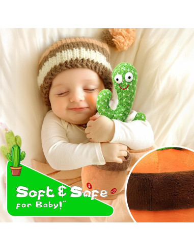 Cactus que Habla y Baila Vrtdlitg con 120 Canciones