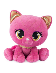 Gato de Peluche P.Lushes Madame Purrnel Rosa 22,86 cm