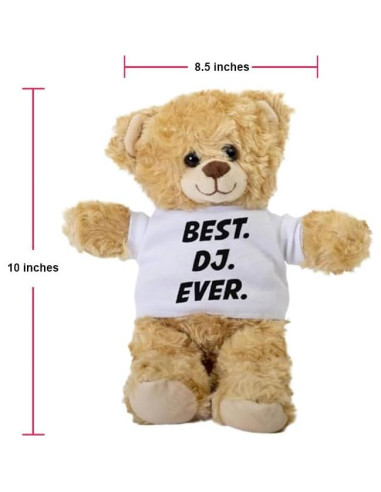 Osito de Peluche Dj SpreadPassion 25.4cm Regalo Cumpleaños