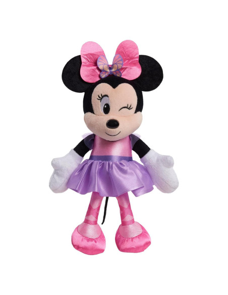 Peluche Minnie Mouse Ballerina Just Play 22 cm para Niños