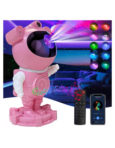 Proyector Estelar RUISHINE Astronauta Luz Nocturna 360