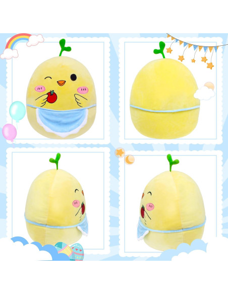 Almohada de Pollo de Peluche AmyToo 41.91 cm Suave Almohada de Pollo de Peluche AmyToo 41.91 cm Suave