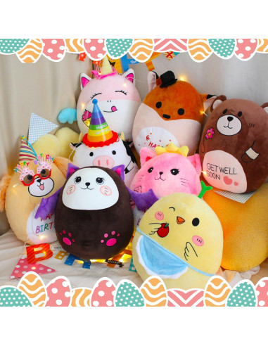 Almohada de Pollo de Peluche AmyToo 41.91 cm Suave