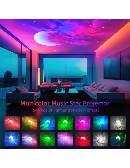 Proyector Estelar RUISHINE Astronauta Luz Nocturna 360 Proyector Estelar RUISHINE Astronauta Luz Nocturna 360