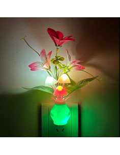 Luz Nocturna Enchufable Kazgroth con Sensor Automático 1W 2