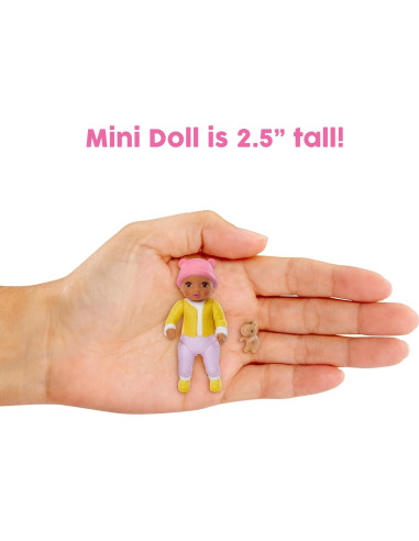 Muñeca Baby Born MINIS con Cochecito y Amigo Animal