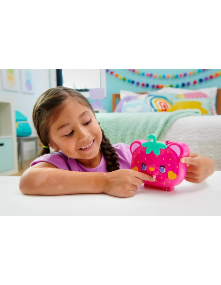 Juego Polly Pocket Oso de Fresa con 2 Muñecas y 12 Accesorios Juego Polly Pocket Oso de Fresa con 2 Muñecas y 12 Accesorios