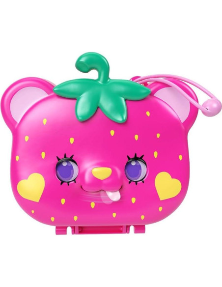 Juego Polly Pocket Oso de Fresa con 2 Muñecas y 12 Accesorios Juego Polly Pocket Oso de Fresa con 2 Muñecas y 12 Accesorios