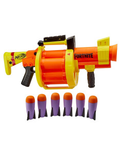 Lanzador Nerf Fortnite GL con 6 Cohetes - 1,99 kg