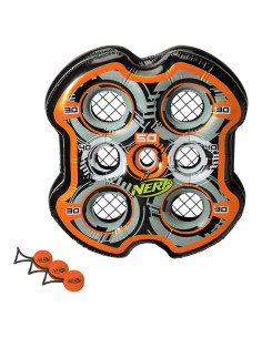 Objetivo Inflable NERF Fling n' Score - 60,96 cm - Negro/Naranja