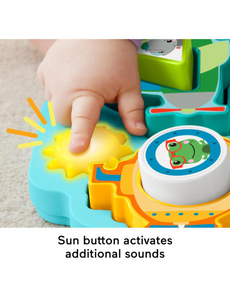 Rompecabezas de Vehículos Fisher-Price HRP31 con Sonidos y Luces