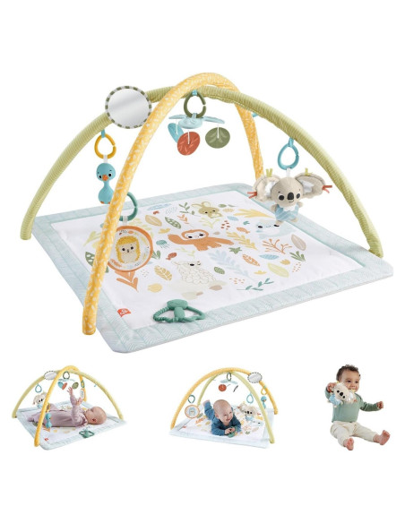 Gimnasio de Actividad Fisher-Price Simply Senses 6 Juguetes