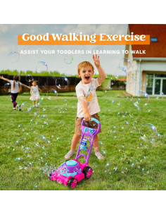 Cortacésped de Burbuja Joyin Rosa - Juguete para Niños 2